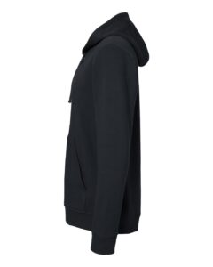 Adidas A432 Unisex Fleece Hooded Sweatshirt – Black (side)