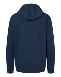 Adidas A432 Unisex Fleece Hooded Sweatshirt – Collegiate Navy (back)