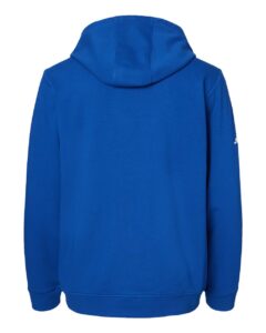 Adidas A432 Unisex Fleece Hooded Sweatshirt – Collegiate Royal (back)