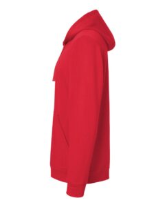 Adidas A432 Unisex Fleece Hooded Sweatshirt – Red (side)