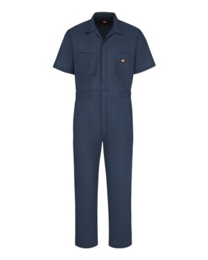 Dickies 3339T Men’s Tall Short Sleeve Coverall – Dark Navy