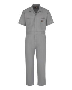 Dickies 3339T Men’s Tall Short Sleeve Coverall – Grey