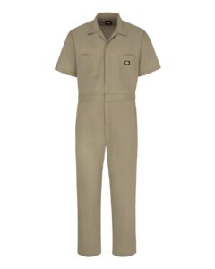 Dickies 3339T Men’s Tall Short Sleeve Coverall – Khaki