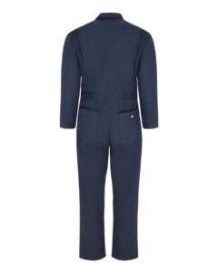 Dickies 4861 Men’s Basic Blended Long Sleeve Coverall – Dark Navy (back)
