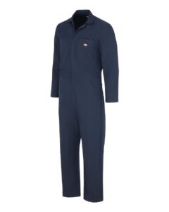 Dickies 4861T Men’s Tall Basic Blended Long Sleeve Coverall – Dark Navy (side)