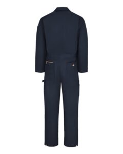 Dickies 4877 Men’s Deluxe Long Sleeve Cotton Coverall – Dark Navy (back)