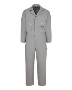 Dickies 4877T Men’s Tall Deluxe Long Sleeve Cotton Coverall – Grey