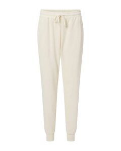 Independent Trading Co. PRM20PNT Women’s California Wave Wash Sweatpants – Bone