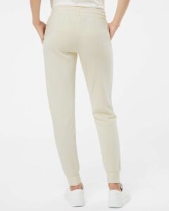 Independent Trading Co. PRM20PNT Women’s California Wave Wash Sweatpants – Bone (on model back)