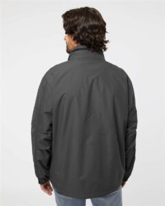 DRI DUCK 5325 Men’s Field Jacket – Charcoal (on model back)