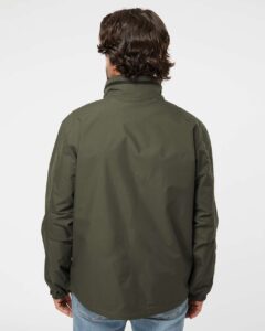 DRI DUCK 5325 Men’s Field Jacket – Olive (on model back)