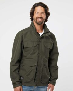 DRI DUCK 5325 Men’s Field Jacket – Olive (on model)