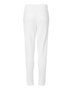 JERZEES 975MPR Unisex Nublend® Joggers – White (back)