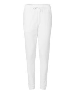 JERZEES 975MPR Unisex Nublend® Joggers – White