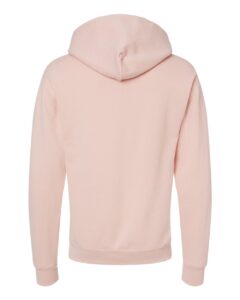 JERZEES 996MR Unisex NuBlend® Hooded Sweatshirt – Blush Pink (back)
