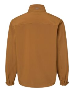 DRI DUCK 5350 Men’s Motion Soft Shell Jacket – Saddle (back)