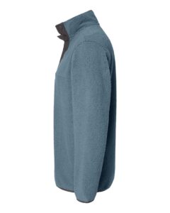 DRI DUCK 7355 Men’s Brooks Sherpa Mountain Fleece – Slate Blue (side)