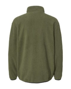 DRI DUCK 7355 Men’s Brooks Sherpa Mountain Fleece – Sage (back)