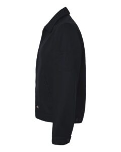 Dickies JT78 Men’s Unlined Industrial Eisenhower Jacket – Black (side)