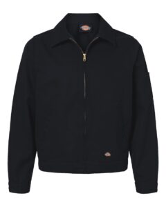 Dickies JT78 Men’s Unlined Industrial Eisenhower Jacket – Black