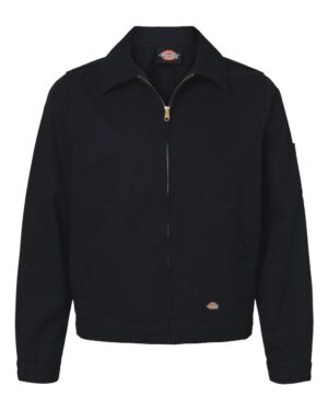 Dickies JT78 Men’s Unlined Industrial Eisenhower Jacket – Black