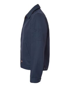 Dickies JT78 Men’s Unlined Industrial Eisenhower Jacket – Dark Navy (side)