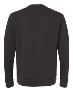 Next Level 9002 Unisex Malibu Crewneck Sweatshirt – Heather Black (back)