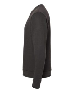 Next Level 9002 Unisex Malibu Crewneck Sweatshirt – Heather Black (side)