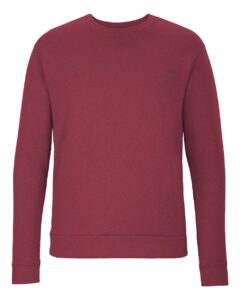Next Level 9002 Unisex Malibu Crewneck Sweatshirt – Heather Cardinal