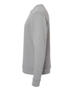 Next Level 9002 Unisex Malibu Crewneck Sweatshirt – Heather Grey (side)