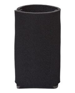 Liberty Bags FT001SC Slim Can and Bottle Holder – Black (back)