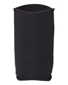 Liberty Bags FT007SC 12 oz. Neoprene Slim Can and Bottle Holder – Black (back)