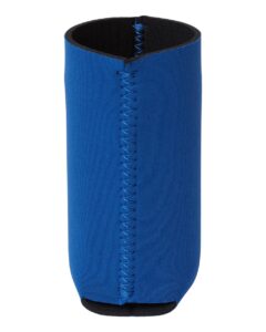 Liberty Bags FT007SC 12 oz. Neoprene Slim Can and Bottle Holder – Royal (side)