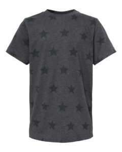 Code Five 2229 Youth Star Print Tee – Smoke Star