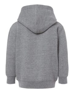 Rabbit Skins 3326 Toddler Pullover Fleece Hoodie – Granite Heather (back)
