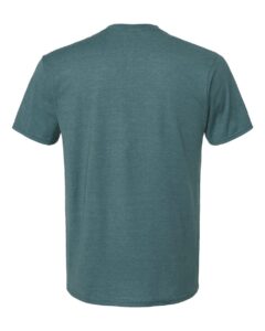 Hanes 4980 Unisex Perfect-T T-Shirt – Cactus Heather (back)