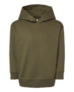 Rabbit Skins 3326 Toddler Pullover Fleece Hoodie – Military Green