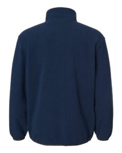 DRI DUCK 7355 Men’s Brooks Sherpa Mountain Fleece – Deep Blue (back)