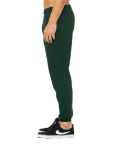 BELLA + CANVAS 3727 Unisex Sponge Fleece Joggers – Forest (side)