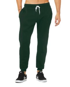 BELLA + CANVAS 3727 Unisex Sponge Fleece Joggers – Forest