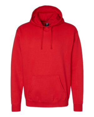 Hanes RS170 Unisex Perfect Sweats Hooded Sweatshirt – Athletic Red
