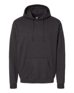 Hanes RS170 Unisex Perfect Sweats Hooded Sweatshirt – Black