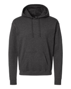 Hanes RS170 Unisex Perfect Sweats Hooded Sweatshirt – Charcoal Heather