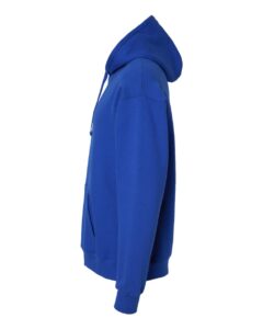 Hanes RS170 Unisex Perfect Sweats Hooded Sweatshirt – Deep Royal (side)