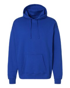 Hanes RS170 Unisex Perfect Sweats Hooded Sweatshirt – Deep Royal