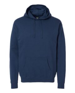 Hanes RS170 Unisex Perfect Sweats Hooded Sweatshirt – Navy