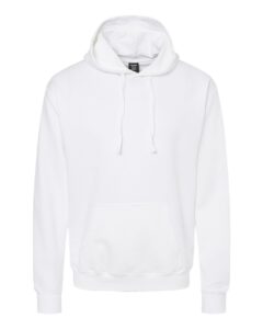 Hanes RS170 Unisex Perfect Sweats Hooded Sweatshirt – White