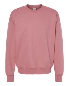 Hanes F260 Unisex Ultimate Cotton® Crewneck Sweatshirt – Mauve