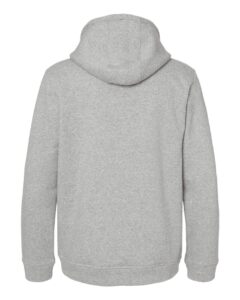 Adidas A432 Unisex Fleece Hooded Sweatshirt – Grey Heather (back)