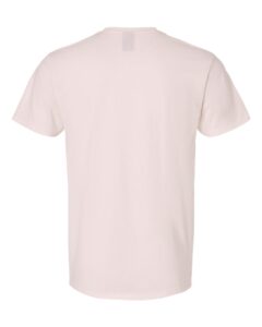 Hanes 4980 Unisex Perfect-T T-Shirt – Body Blush Heather (back)